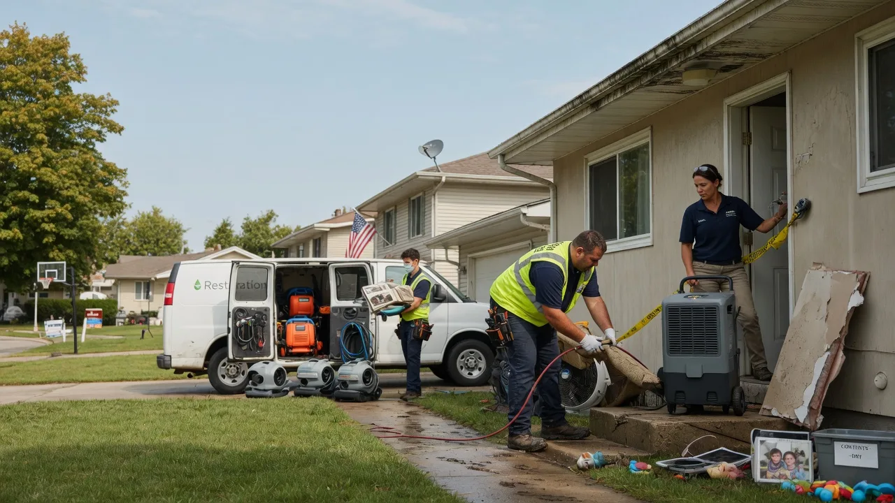 Water Damage Restoration in Geneseo, IL near me